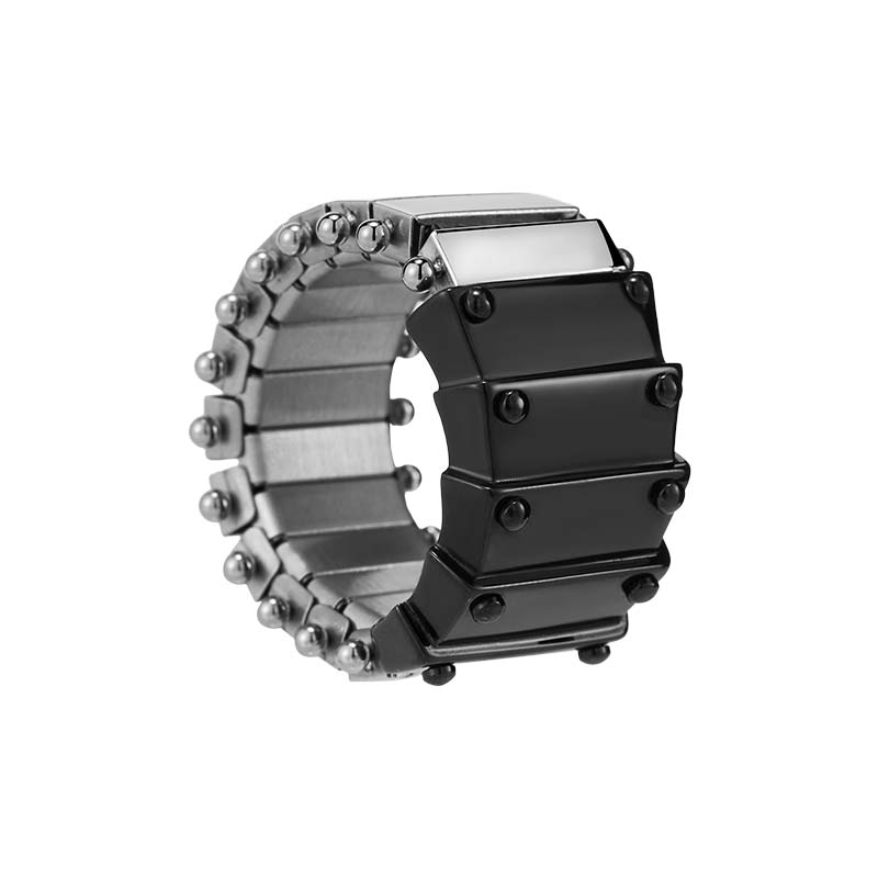 Knight Armor Multi-Layer Ring