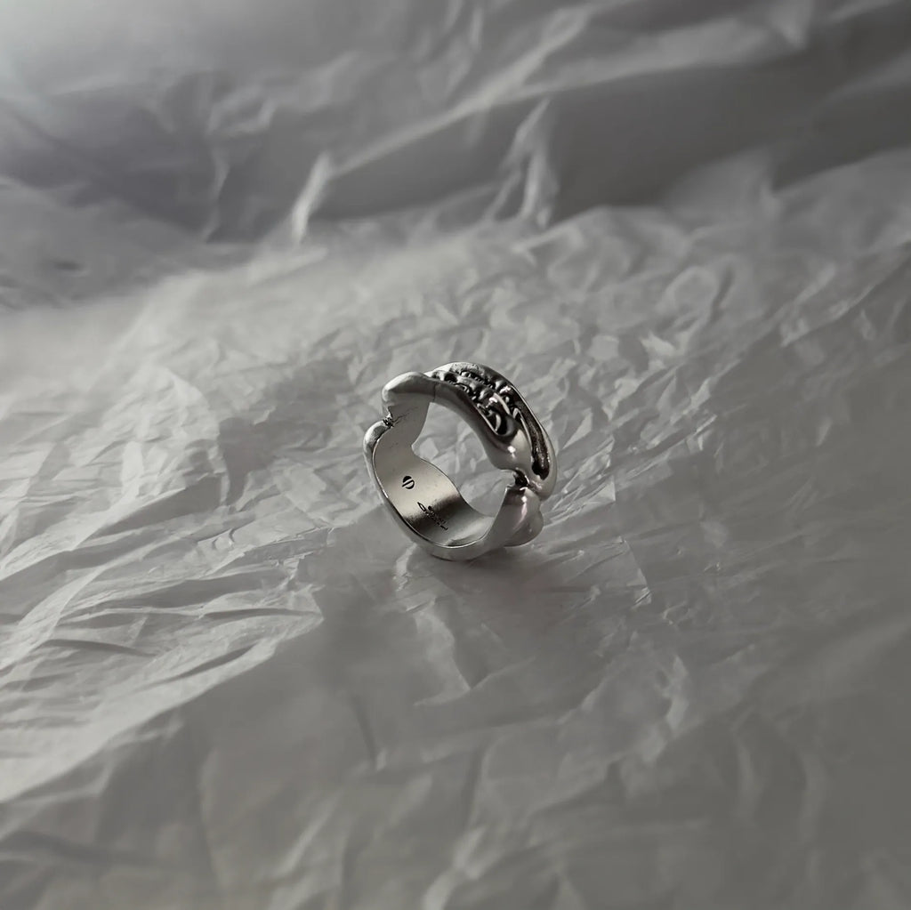 Fluid Silver Ring