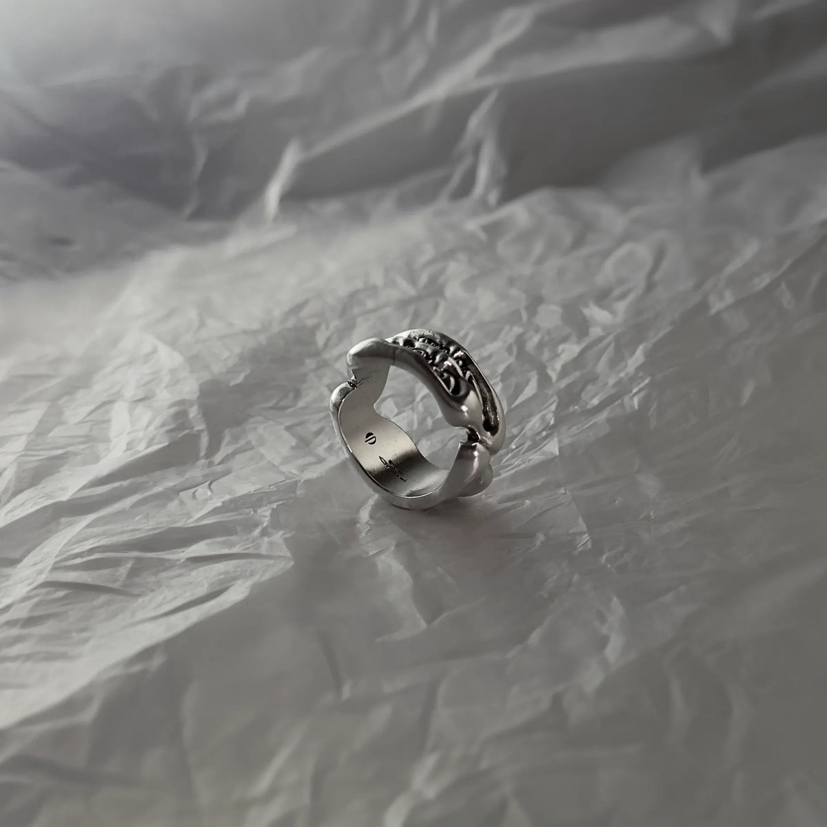 Fluid Silver Ring