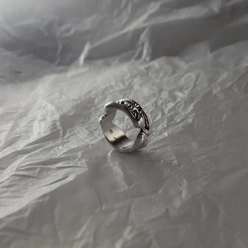 Fluid Silver Ring