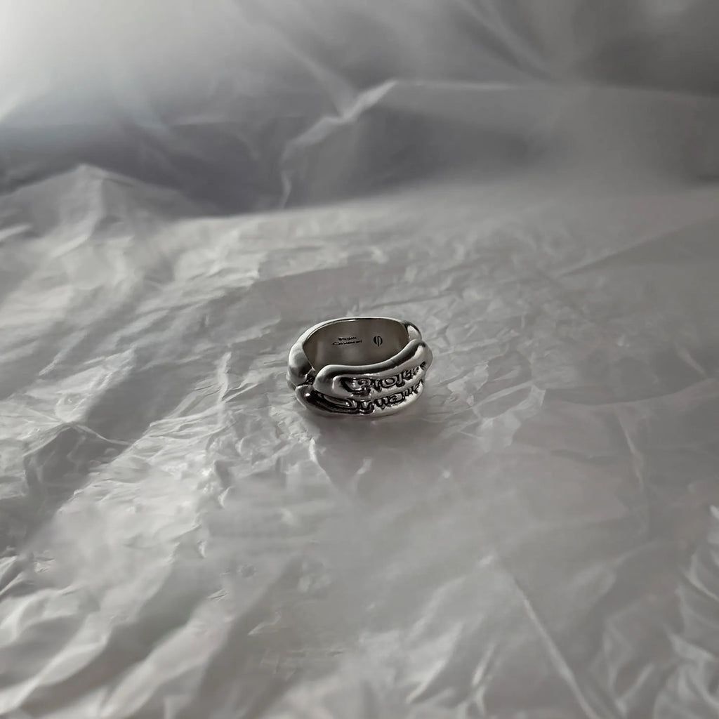 Fluid Silver Ring