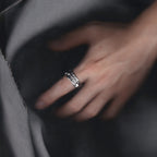 Fluid Silver Ring