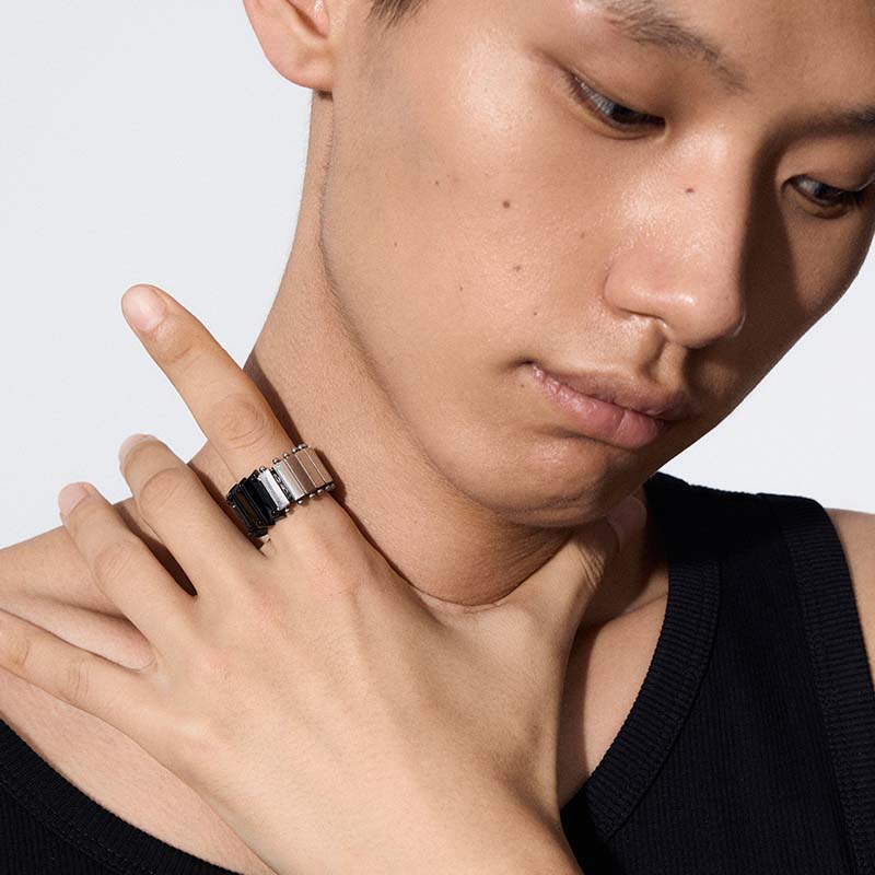 Knight Armor Multi-Layer Ring