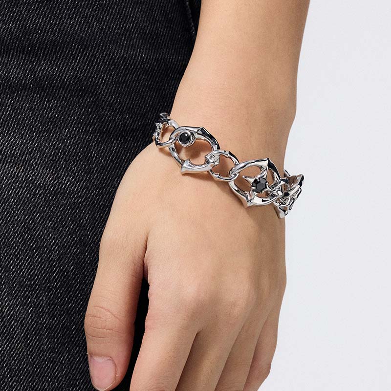 Knight Armor Chain Bracelet