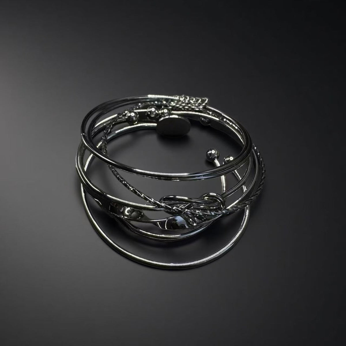 Molten Anima 5-Piece Deconstructed Cuff Stack