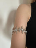Molten Nova White Agate Star Arm Cuff