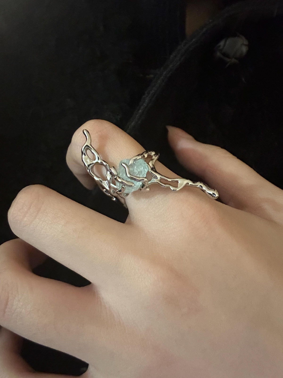 Liquid Metal Rings