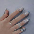 Molten Flutter Moonstone Butterfly Nail Armor
